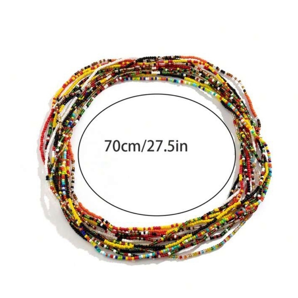 Beach Jewelry Belly Chains Waist Chains 6 multi-color - Picture 3 of 8